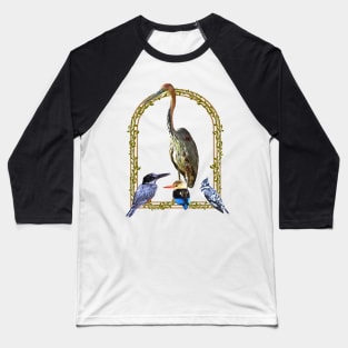 Goliath Heron - Kingfisher - Birds - Africa Baseball T-Shirt